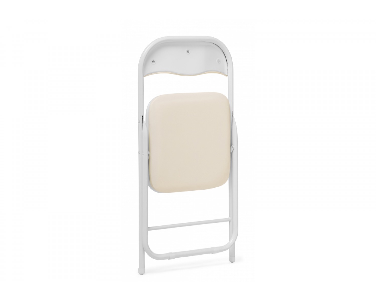 Стул на металлокаркасе Fold 1 складной beige / white