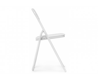 Стул на металлокаркасе Fold 1 складной white / white