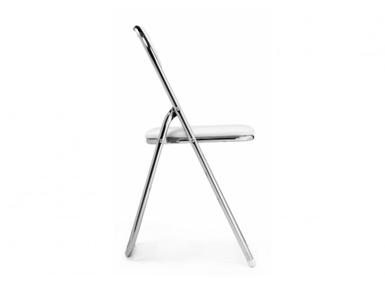 Стул на металлокаркасе Fold 1 складной white / chrome