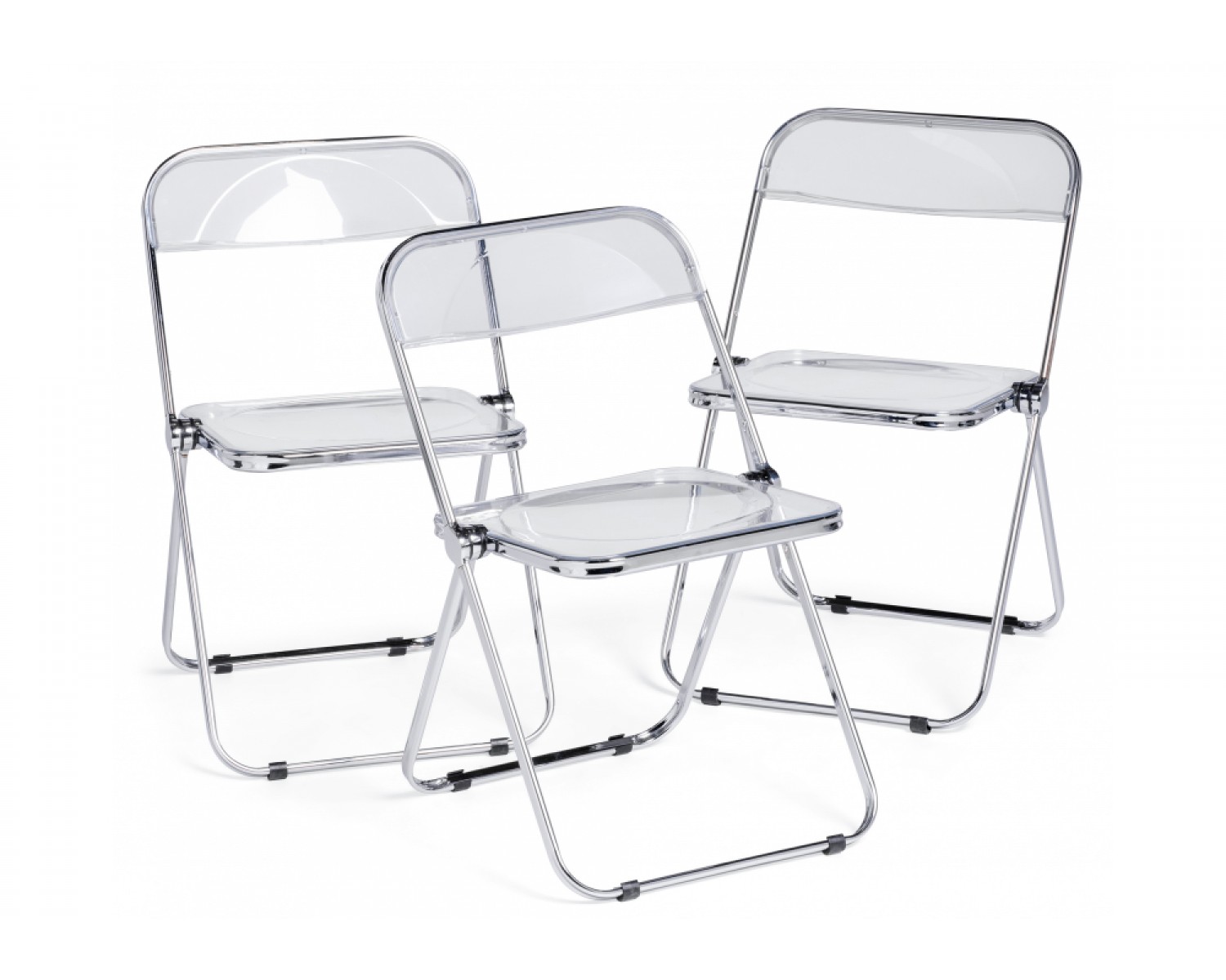 Пластиковый стул Fold складной clear