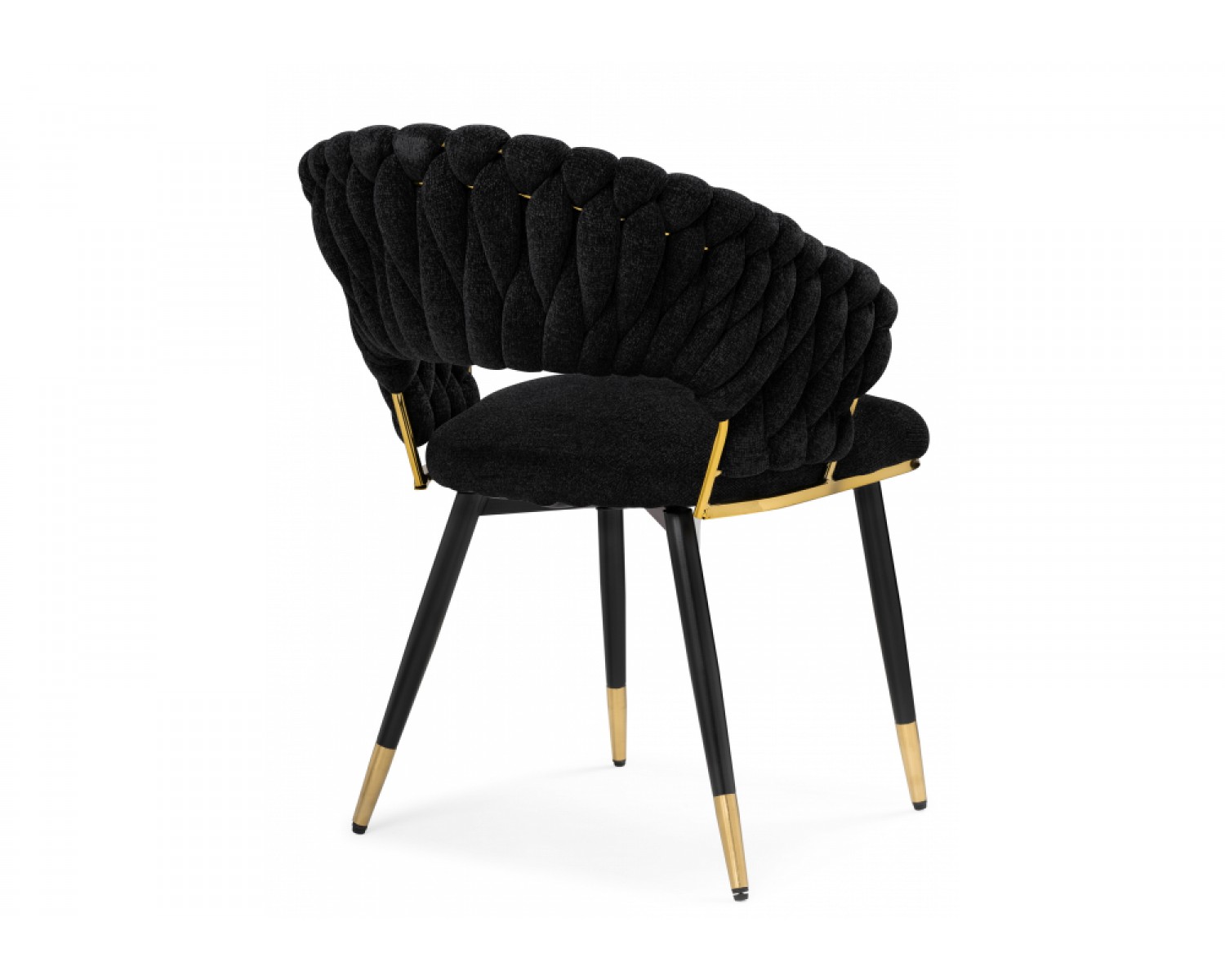 Стул на металлокаркасе Rakel black / gold