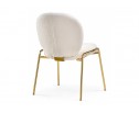 Стул на металлокаркасе Kalipso 1 white / gold