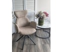 Стул VARDY 360 град.поворот. бежевый букле XD841-06 / Серый, ®DISAUR