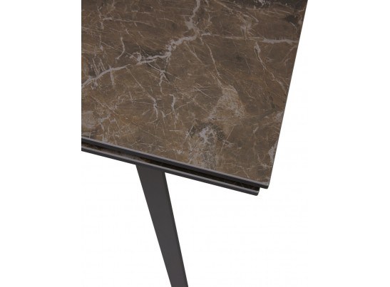 Стол ACERRA 160 KL-19 СЕРО-КОРИЧНЕВЫЙ КАМЕНЬ, итальянская керамика / Grey 1 