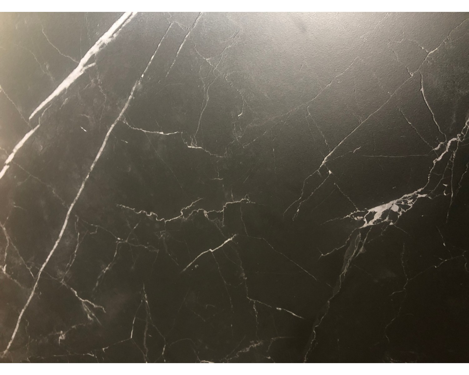 Стол CORNER 120 MATT BLACK MARBLE SOLID CERAMIC / BLACK, ®DISAUR