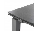 Стол GATE CB/4088-MV 180, MT.P15 BLACK/MT.P15 BLACK FRAME/ CER.P321 LEAD GREY