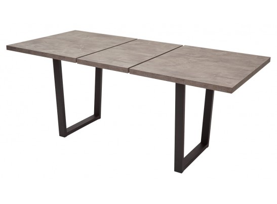 Стол ЛОФТ 138 Оникс/ Черный 