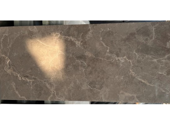 Стол БАЛД (BALDE) 140 цвет ЛАТТЕ МАТОВЫЙ (MATT LATTE STONE SOLID CERAMIC) / ТАУПЕ, ®DISAUR
