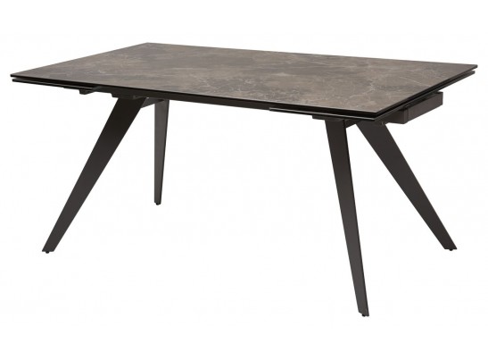 Стол ACERRA 160 KL-19 СЕРО-КОРИЧНЕВЫЙ КАМЕНЬ, итальянская керамика / Grey 1 