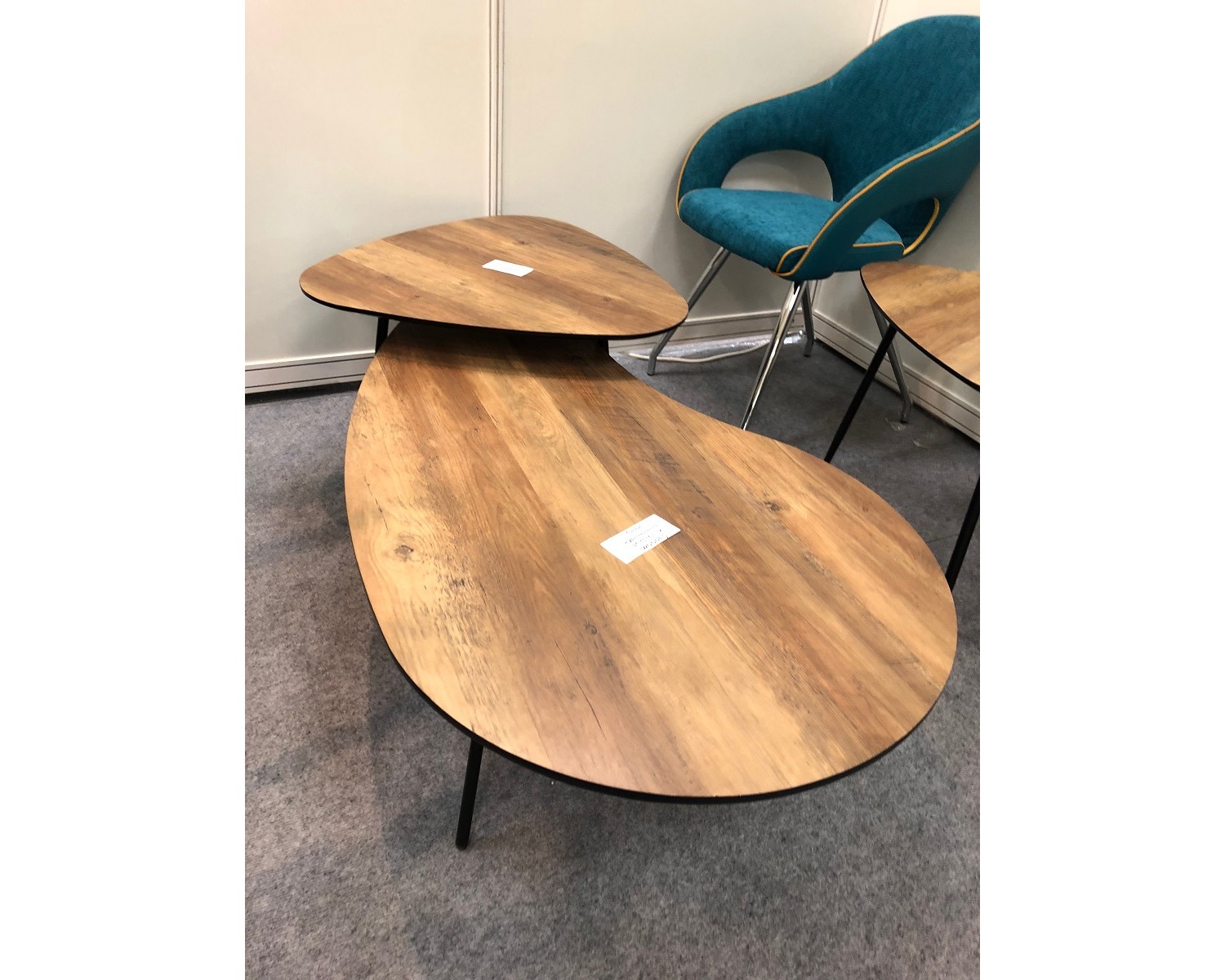Стол журнальный WOOD61 #12 орех винтажный M-city