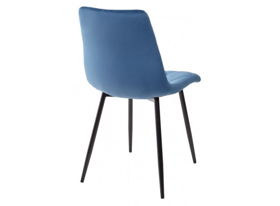 Стул NAPOLI UF910-18 NAVY BLUE, велюр 