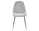 Стул PESCARA UF910-02 LIGHT GREY, велюр 
