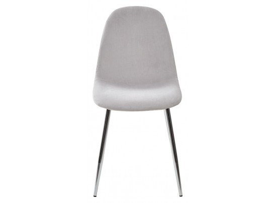 Стул PESCARA UF910-02 LIGHT GREY, велюр 