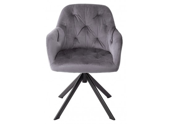 Стул CROCUS DARK GREY поворот.360 град.