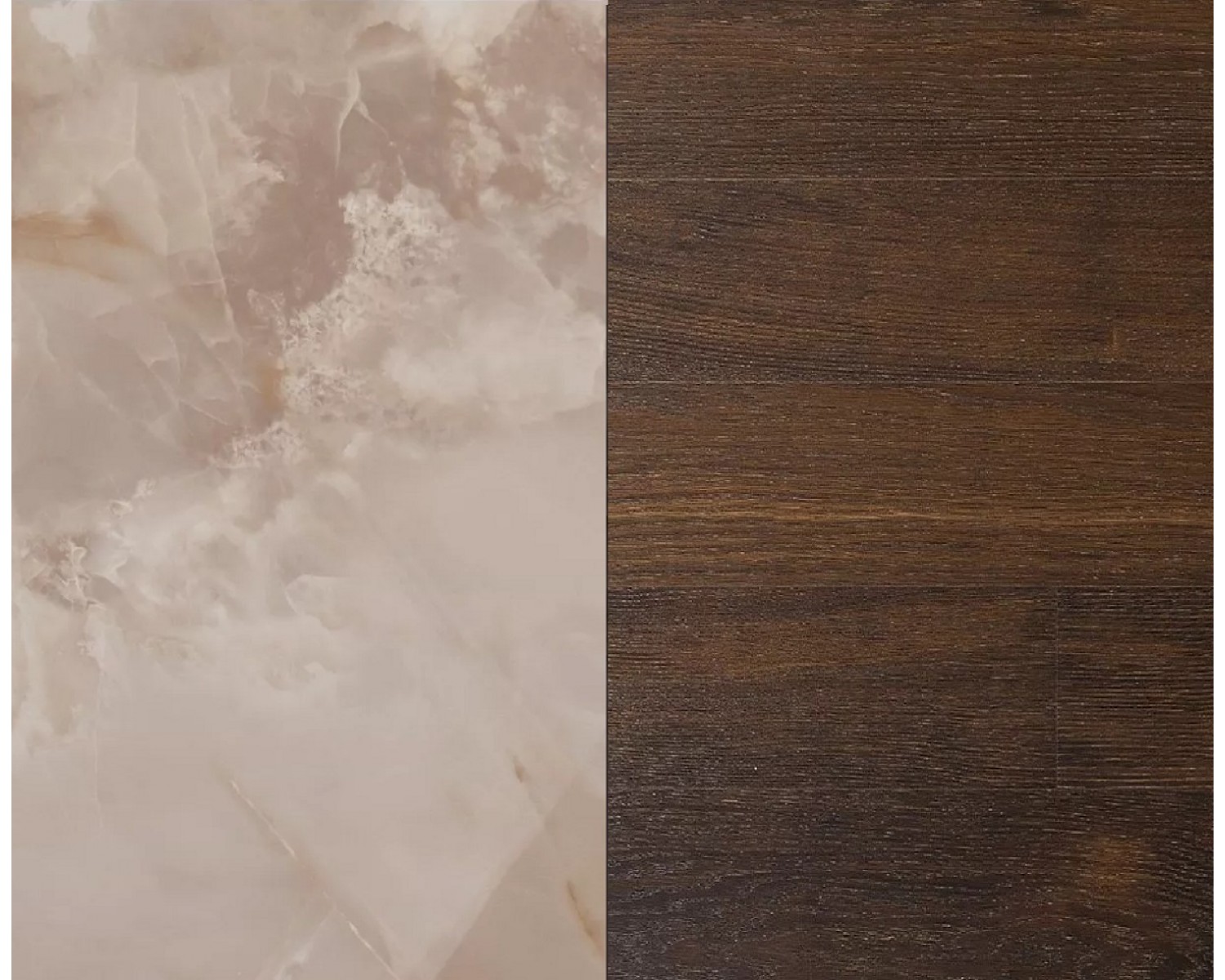 Стол DAKAR 180 GLOSS AMBER JADE SOLID CERAMIC / Орех, ®DISAUR