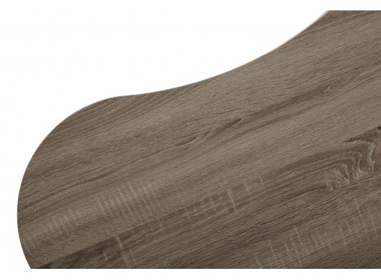 Стол журнальный WOOD61 #4 дуб серо-коричневый винтажный M-city