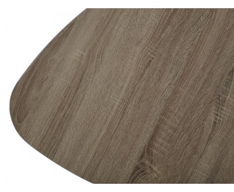 Стол журнальный WOOD62 #4 дуб серо-коричневый винтажный M-city