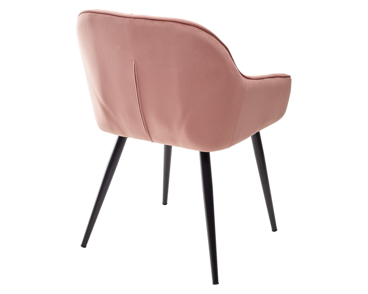 Стул BREEZE BLUVEL-52 PINK/ черный каркас, велюр