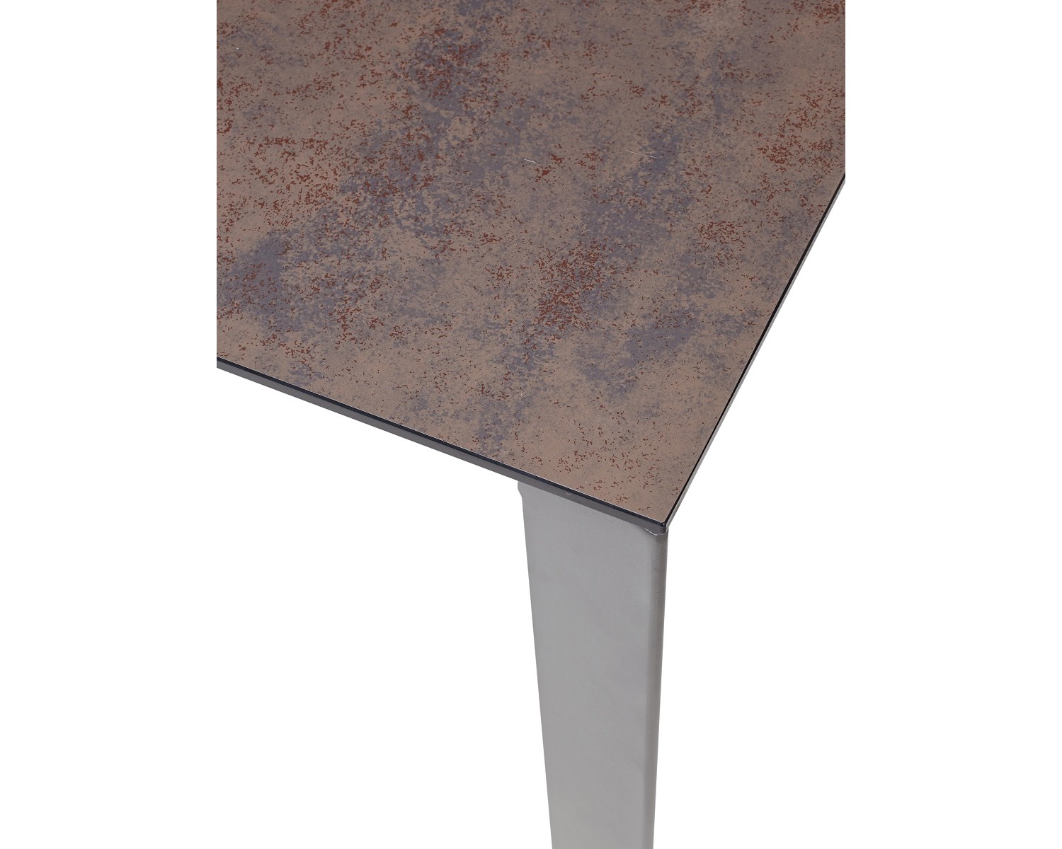 Стол CORNER 120 IRON COPPER/ GREY1