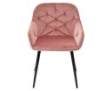 Стул BREEZE BLUVEL-52 PINK/ черный каркас, велюр 