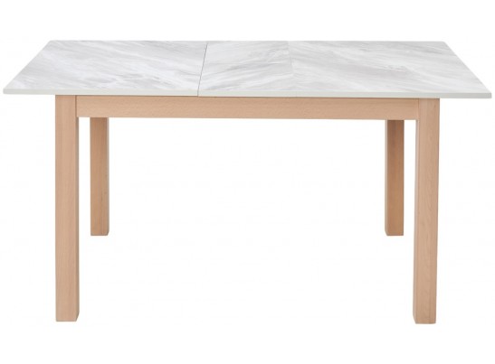 Стол TME-6931 MBH белый мрамор SWEDEN / MILKY WHITE