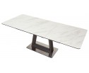 Стол OSVALD 160 MARBLES KL-99 Белый мрамор, итальянская керамика 