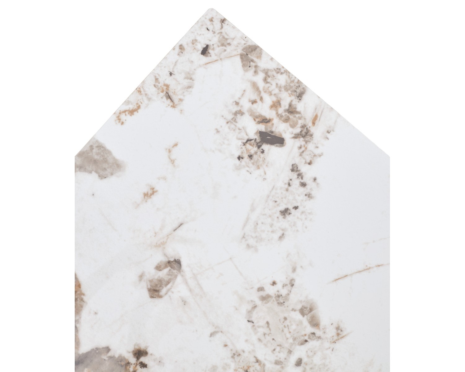 Стол CORNER 120 GLOSS LUXURY PANDORA SOLID CERAMIC / шампань, ®DISAUR