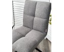 Стул SALLIE 360 град. поворот. VT6037-16 серый, ткань/ черный / Товарный знак DISAUR