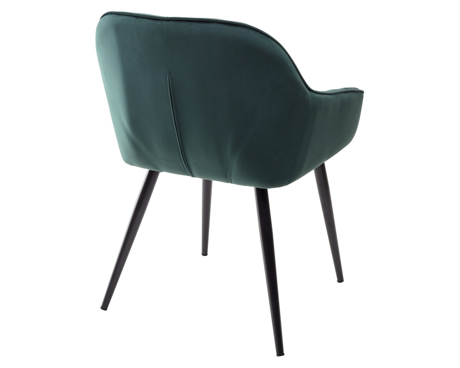 Стул BREEZE BLUVEL-78 GREEN, велюр / черный каркас, велюр