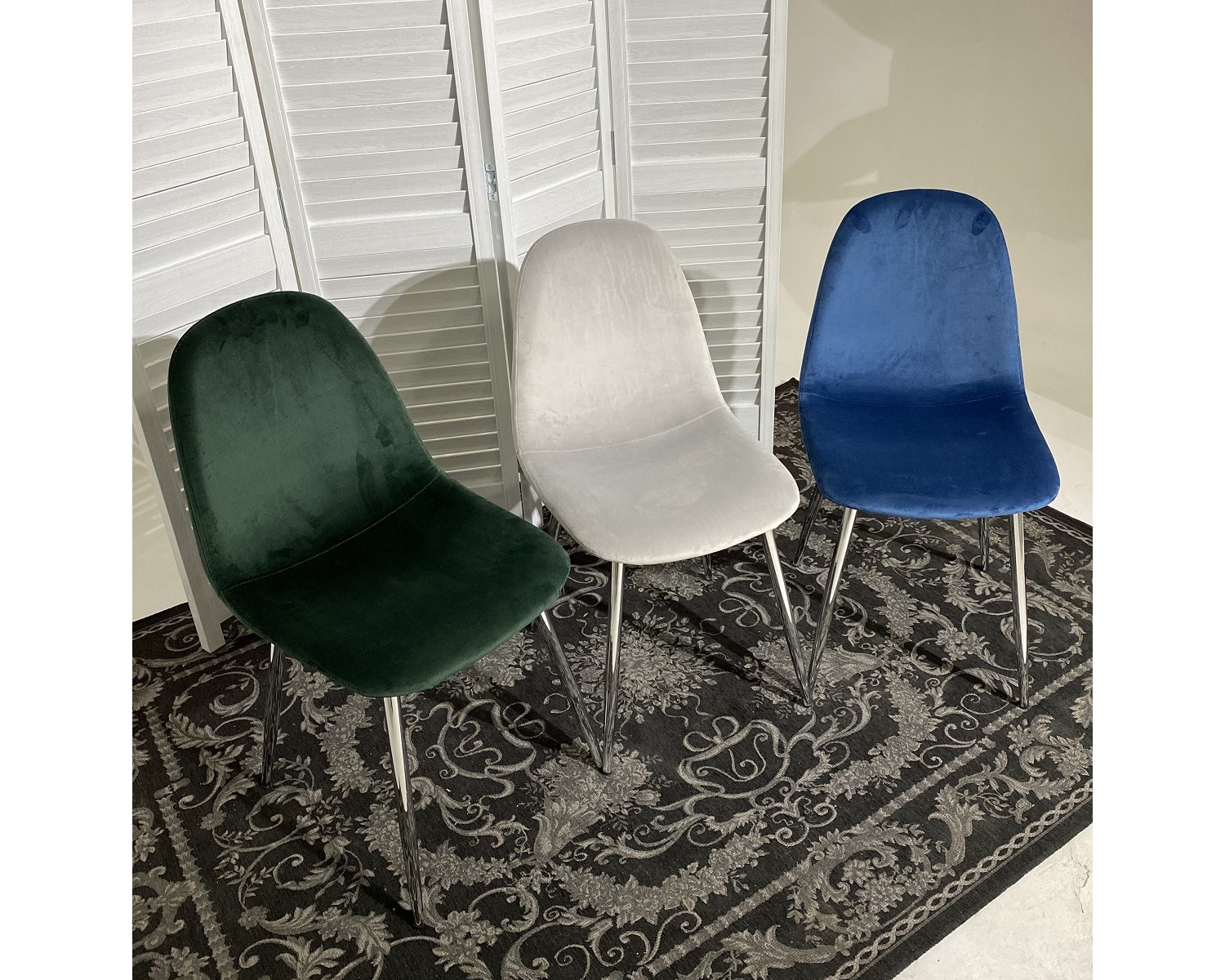 Стул PESCARA UF910-14 DARK GREEN, велюр