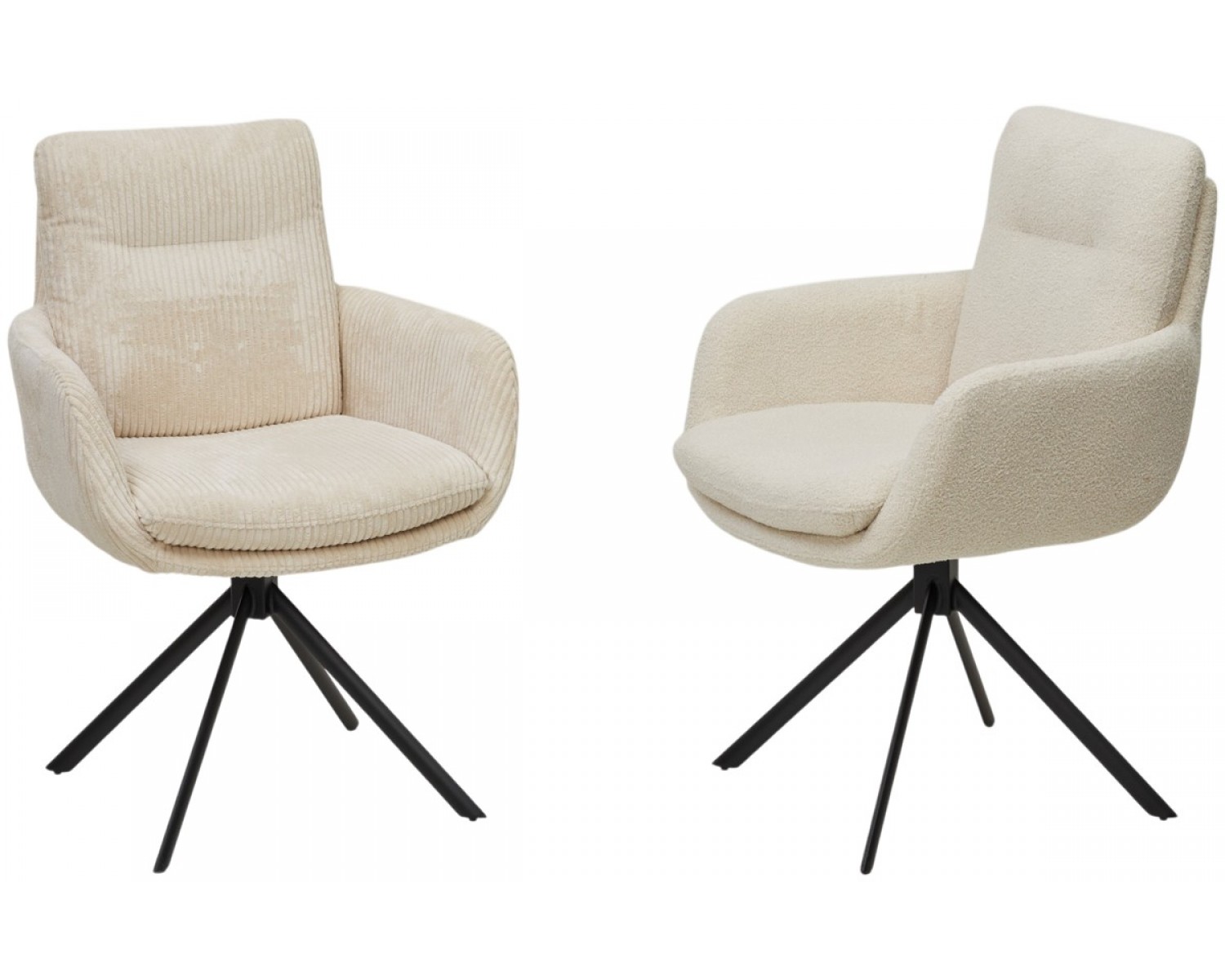 Стул DAREM Белый букле Davis now or never -03 / черный каркас, ®DISAUR