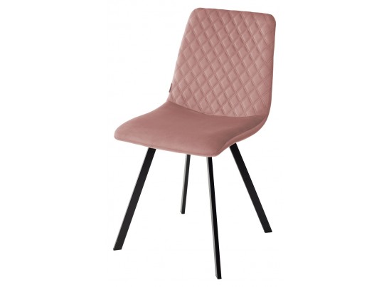 Стул DAIQUIRI BLUVEL-52 PINK, велюр 