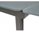 Стол ELIOT 120 GREY1 матовое серое стекло/ GREY1 каркас 