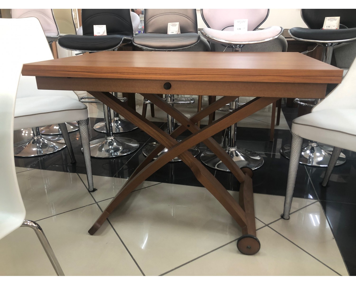 Стол MASCOTTE CS/490, P201/P201/P201 walnut