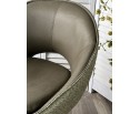 Стул ANABEL 360 град. поворот Зеленый F07-003-01 / MONTECRISTO 8421 / серый каркас, ®DISAUR