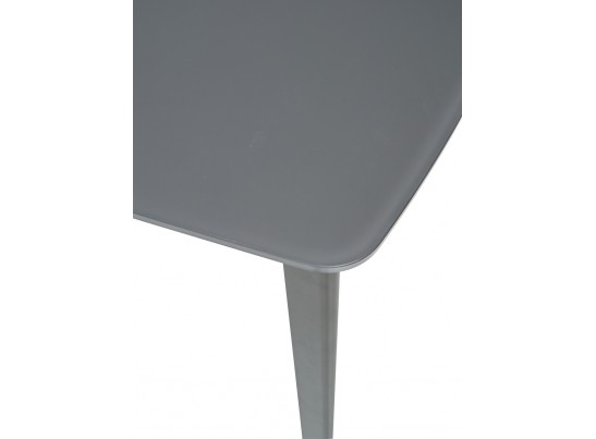 Стол ELIOT 120 GREY1 матовое серое стекло/ GREY1 каркас 