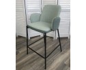 Полубарный стул NYX (H=65cm) VF113 светлая мята / VF115 серо-зеленый 