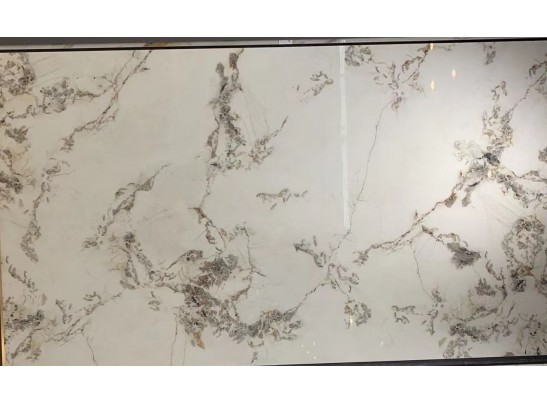 Стол КОРНЕР (CORNER) 120 цвет ГОЛДЕН ЖАДЕ (GLOSS GOLDEN JADE SOLID CERAMIC) / БЕЛЫЙ, ®DISAUR