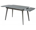Стол ELIOT 120 GREY1 матовое серое стекло/ GREY1 каркас 