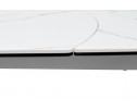 Стол BUSHES 120 WHITE/Stainless steel 