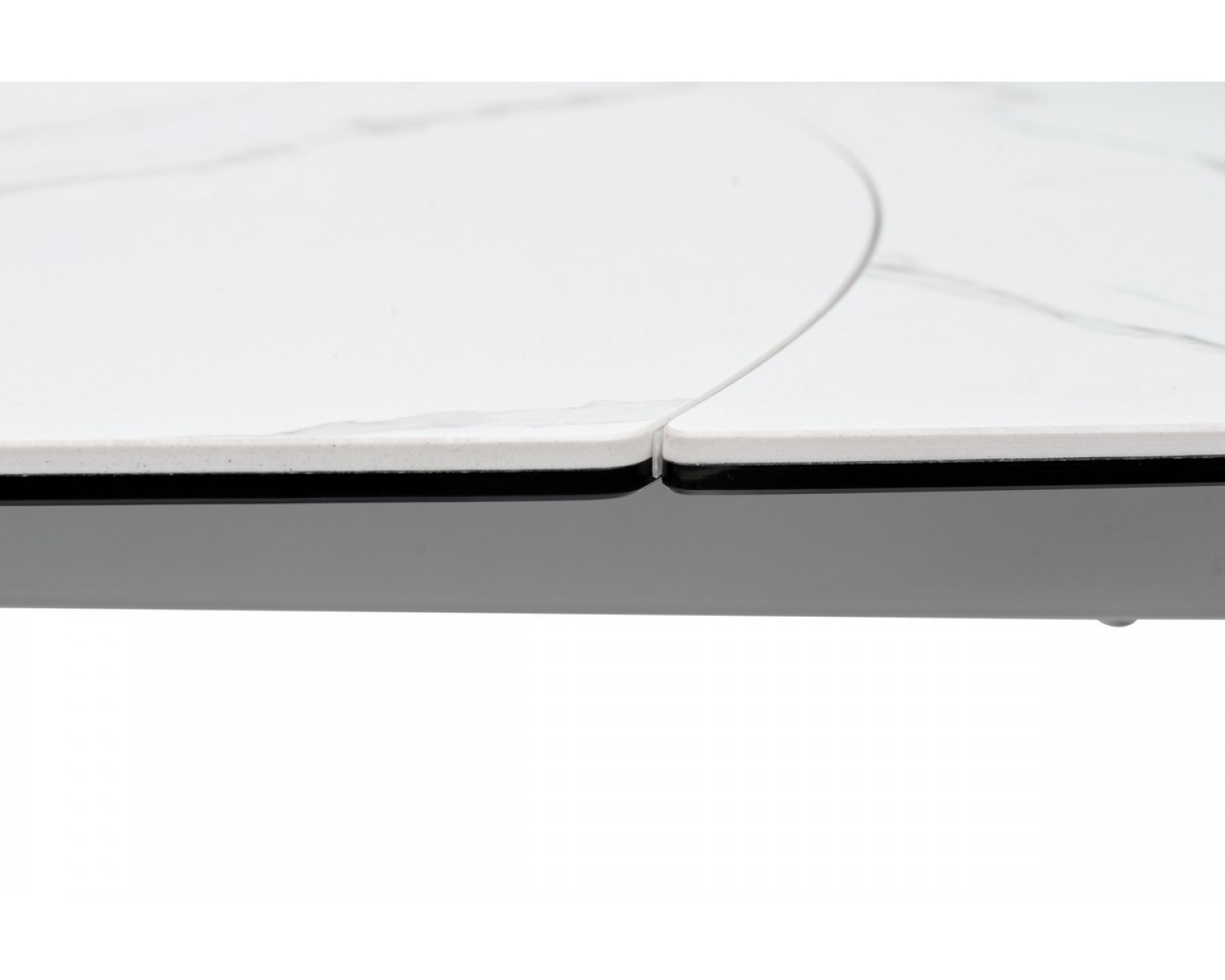 Стол BUSHES 120 WHITE/Stainless steel
