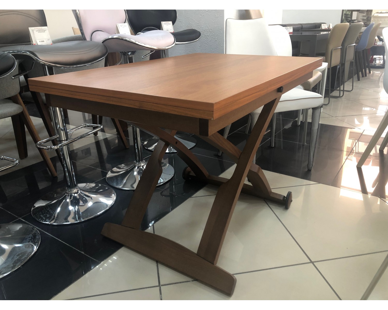 Стол MASCOTTE CS/490, P201/P201/P201 walnut