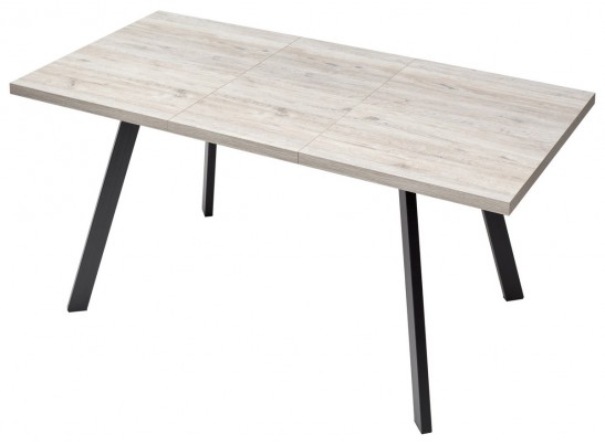 Стол BRICK M 120 Дуб Анкона/ Черный 