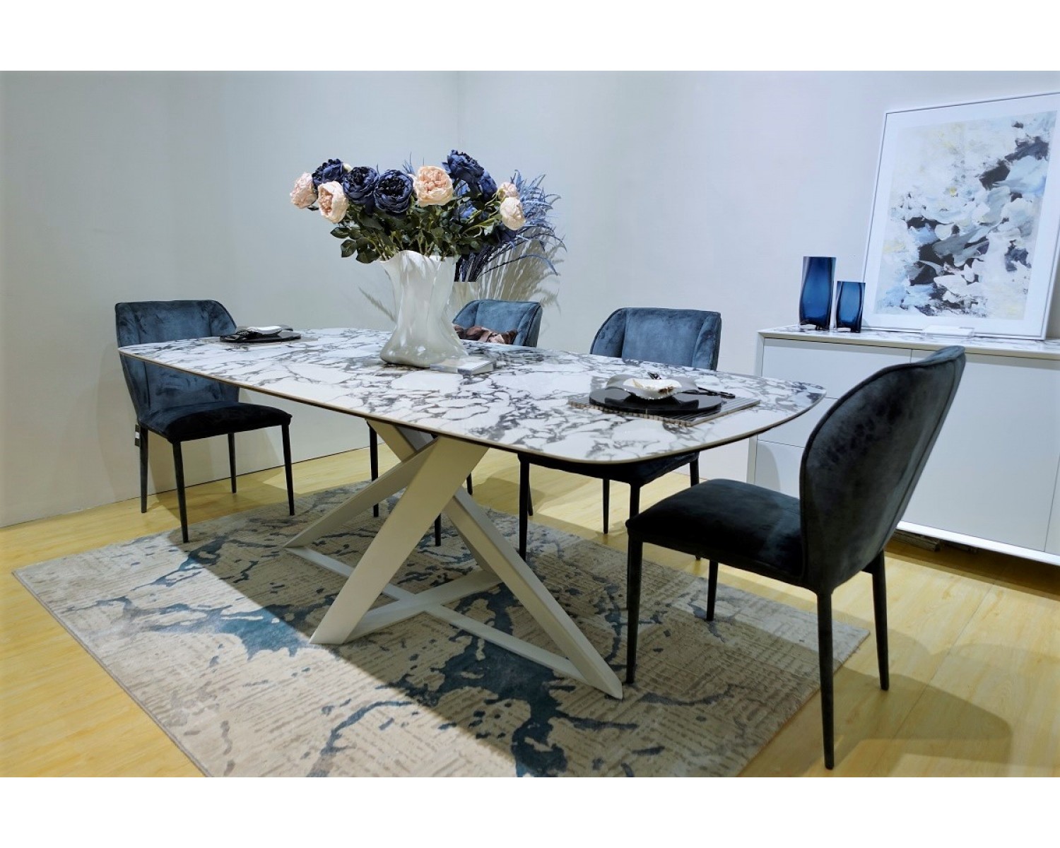 Стул SONDRIO Grey Color-32, велюр / каркас в "чулках", ®DISAUR