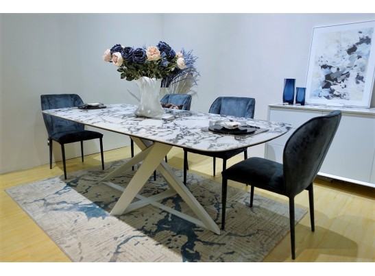 Стул SONDRIO Grey Color-32, велюр / каркас в "чулках", ®DISAUR