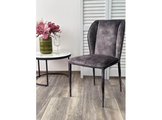 Стул SONDRIO Grey Color-32, велюр / каркас в "чулках", ®DISAUR