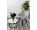 Стул GALE 360 град. поворот. BLUVEL-03 LIGHT GREY, велюр/ черный каркас, 