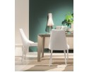 Стул CLARA 40.11 (TR505 white with sand cordonet, экокожа)