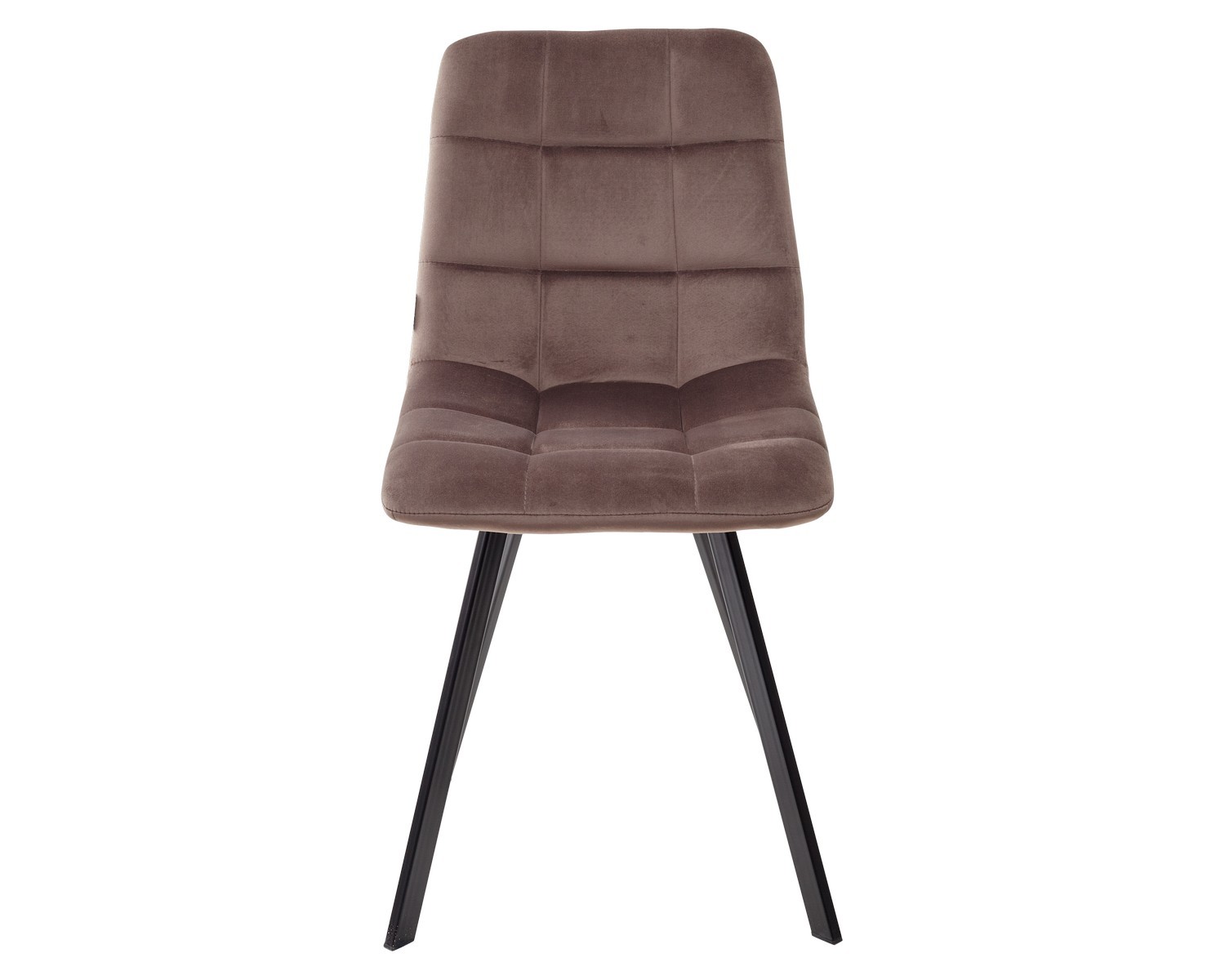 Стул CHILLI SQUARE BLUVEL-38 LATTE, велюр