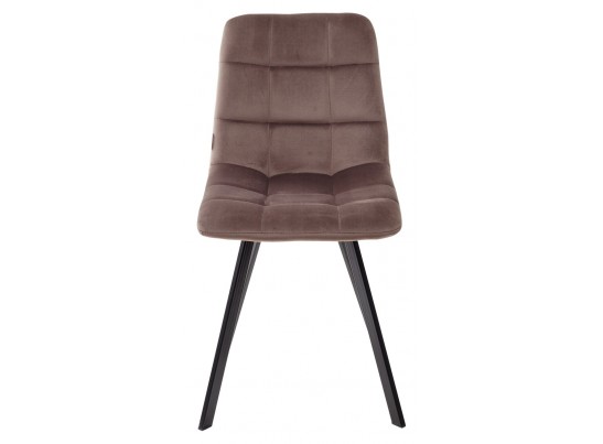 Стул CHILLI SQUARE BLUVEL-38 LATTE, велюр 